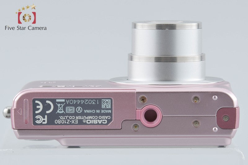 Casio EXILIM ZOOM EX-Z1080 Pink 10.1 MP Digital Camera