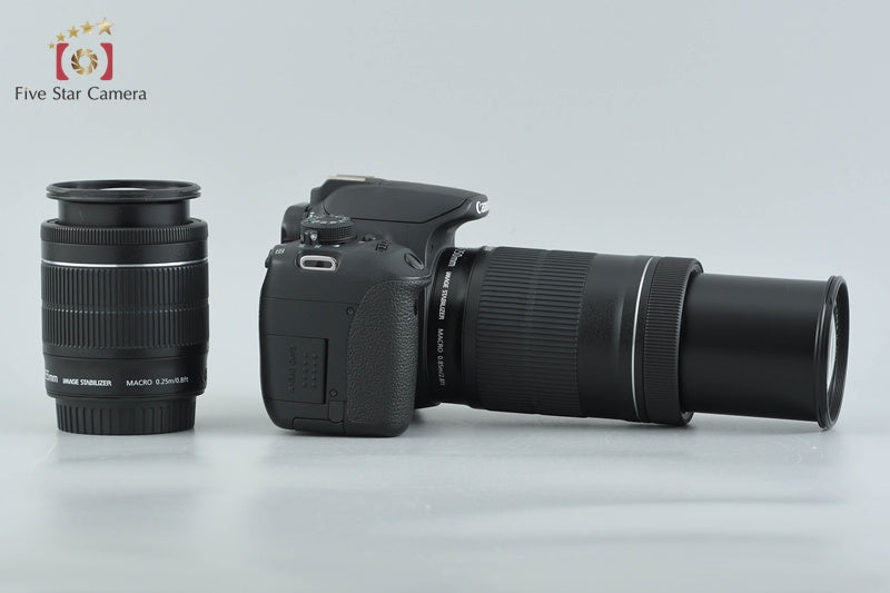 Canon EOS Kiss X7i / Rebel T5i / 700D 18.0 MP 18-55 55-250 Lenses
