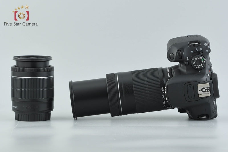 Canon EOS Kiss X7i / Rebel T5i / 700D 18.0 MP 18-55 55-250 Lenses