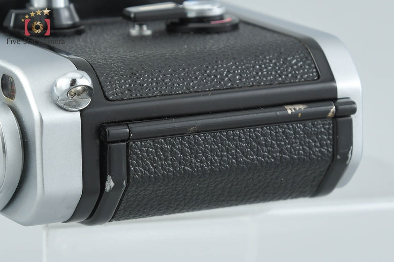 Nikon F2 Eye Level Silver 35mm SLR Film Camera Body