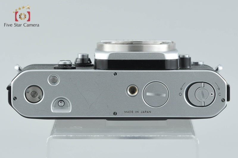 Nikon F2 Eye Level Silver 35mm SLR Film Camera Body