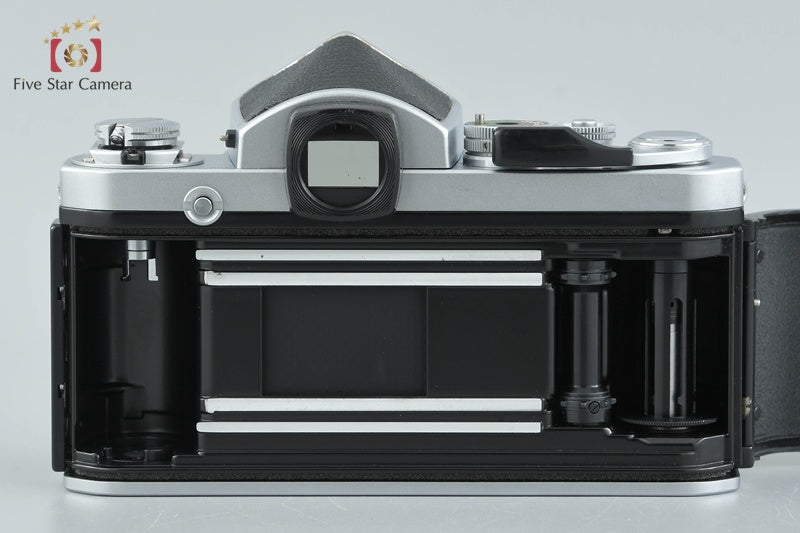 Nikon F2 Eye Level Silver 35mm SLR Film Camera Body