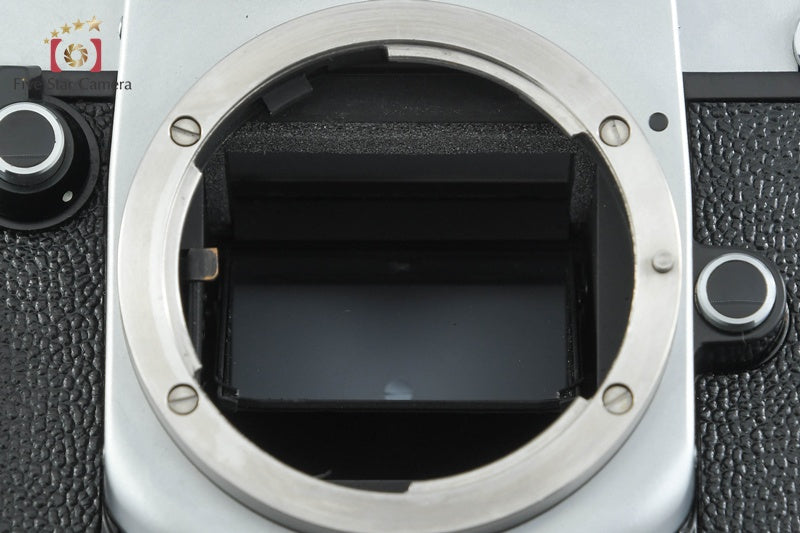 Nikon F2 Eye Level Silver 35mm SLR Film Camera Body