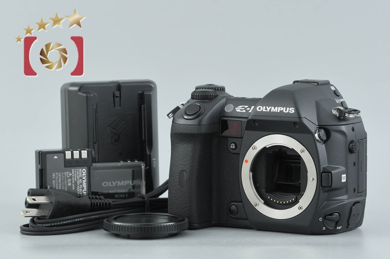 "Shutter count 391" Olympus E-1 Black 5.1 MP Digital SLR Camera Body