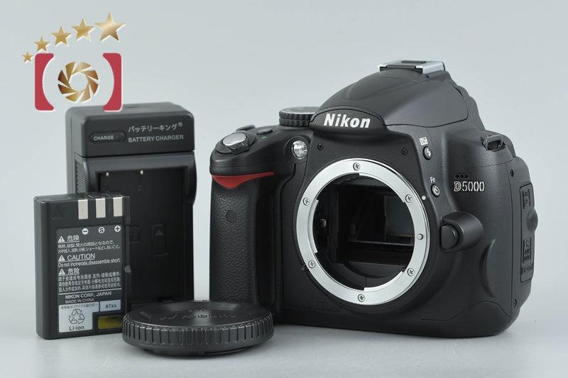 "Shutter count 1,734" Nikon D5000 12.3 MP DSLR Camera Body