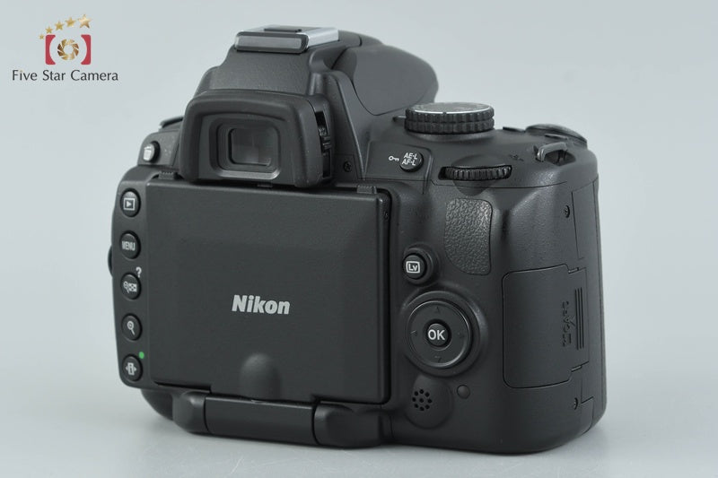 "Shutter count 1,734" Nikon D5000 12.3 MP DSLR Camera Body