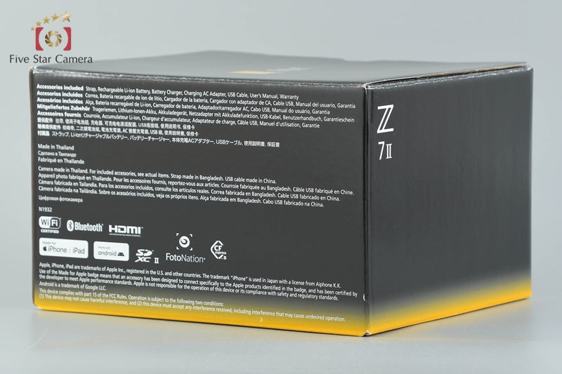Nikon Z7 II 45.7 MP Full Frame Digital Mirrorless Camera w/ Box