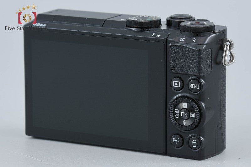 "Shutter count 1,126" Nikon 1 J5 Black 20.8 MP Digital Camera 10-30 Lens