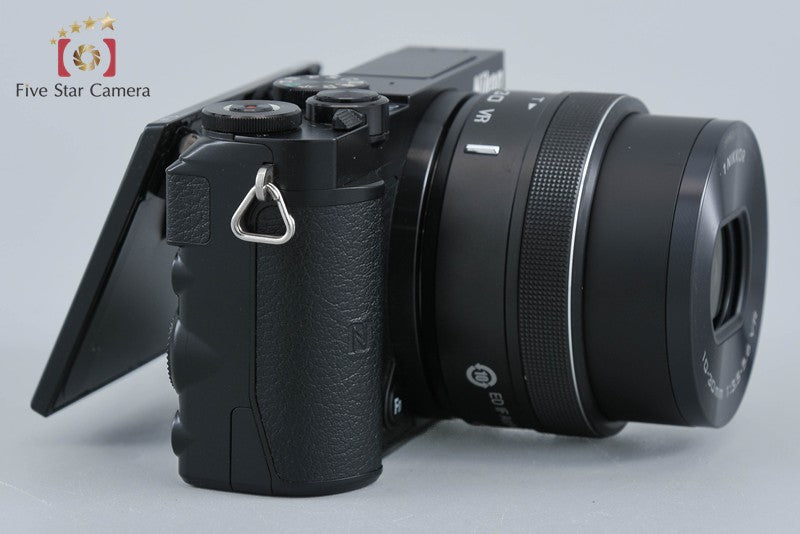 "Shutter count 1,126" Nikon 1 J5 Black 20.8 MP Digital Camera 10-30 Lens