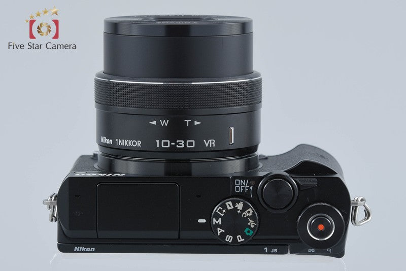 "Shutter count 1,126" Nikon 1 J5 Black 20.8 MP Digital Camera 10-30 Lens