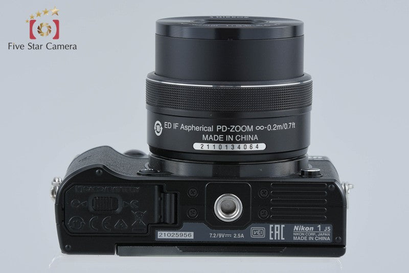 "Shutter count 1,126" Nikon 1 J5 Black 20.8 MP Digital Camera 10-30 Lens