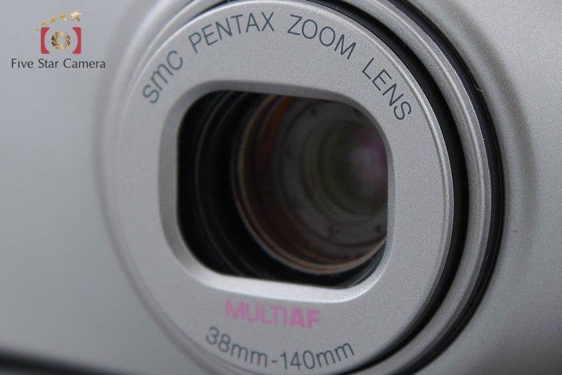 Pentax ESPIO 140 Silver 35mm Point & Shoot Film Camera