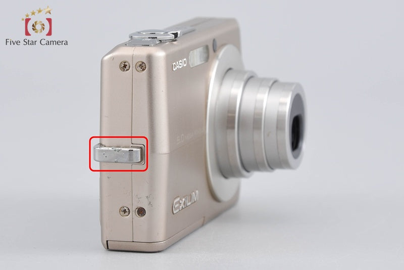 Casio EXILIM EX-Z500 Gold 5.0 MP Digital Camera