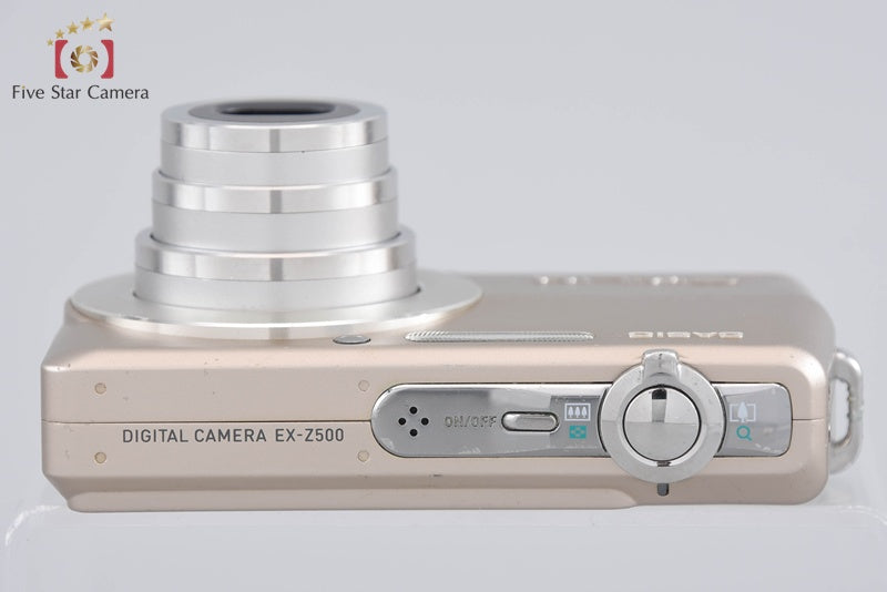 Casio EXILIM EX-Z500 Gold 5.0 MP Digital Camera