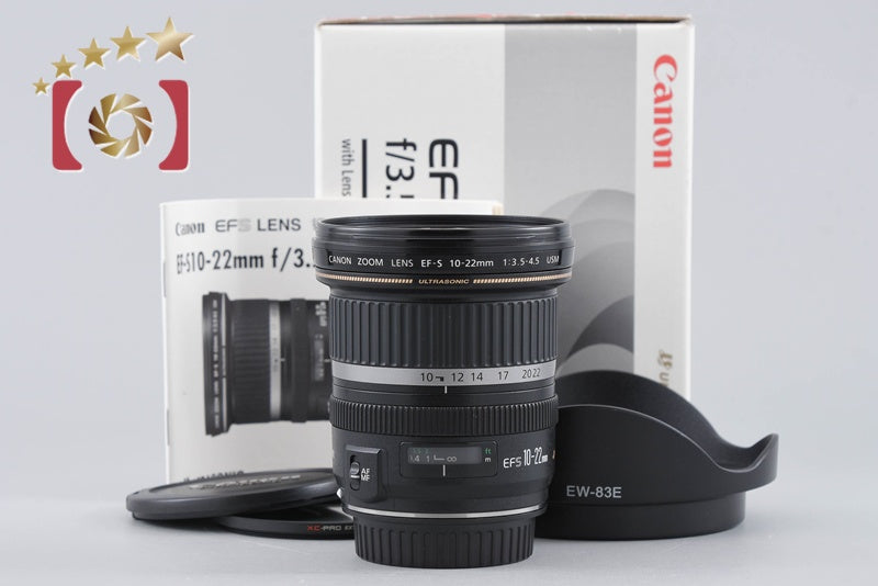 Canon EF-S 10-22mm f/3.5-4.5 USM w/ Box