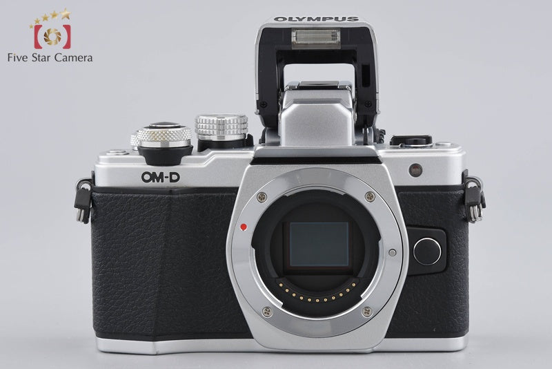 "Count 1,470" Olympus OM-D E-M10 Mark II Silver 16.1 MP 14-42 40-150 Lens w/ Box