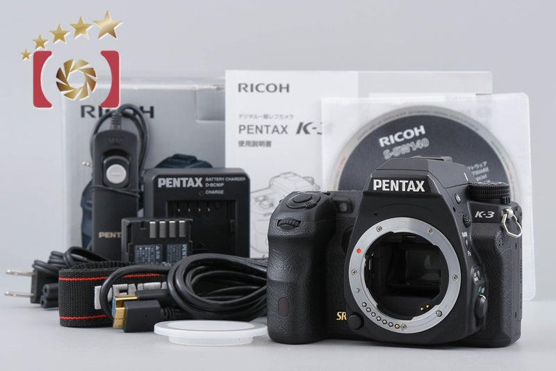 PENTAX K-3 24.3 MP DSLR Camera Body w/ Box