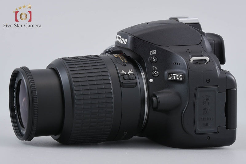 "Shutter count 5,175" Nikon D5100 16.2 MP DSLR AF-S DX 18-55 G ED Lens