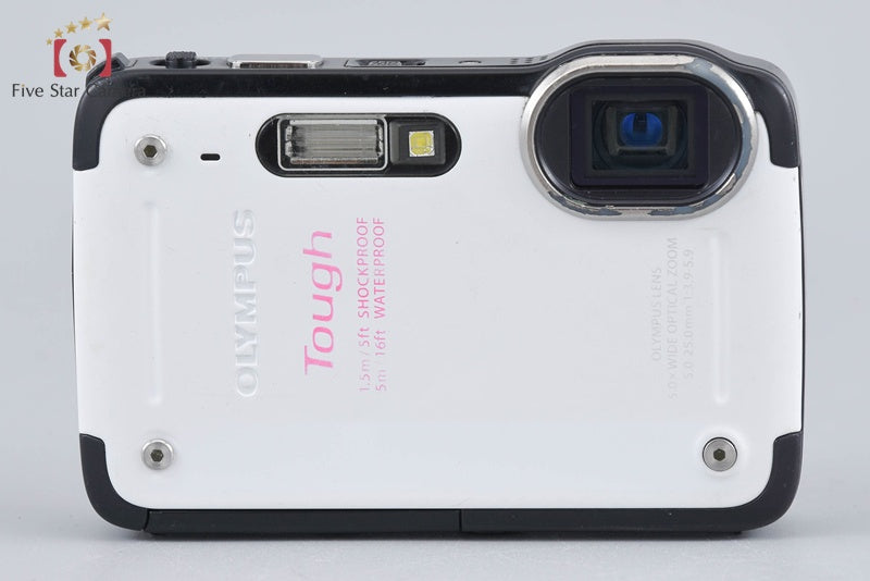 Olympus Tough TG-620 White 12.0 MP 5m Waterproof Digital Camera