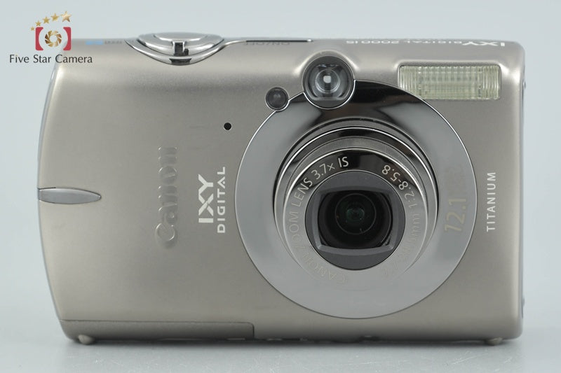 Canon IXY Digital 2000 IS Gold 12.1 MP Digital Camera