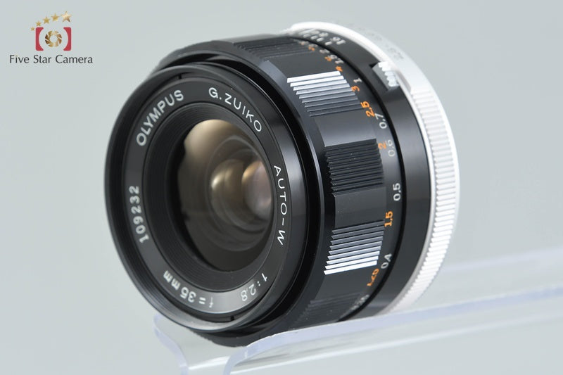 OLYMPUS G.ZUIKO AUTO-W 35mm f/2.8 M42 Mount Lens