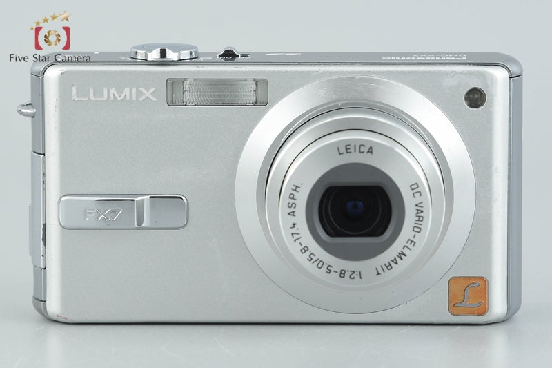 Panasonic LUMIX DMC-FX7 Silky Silver 5.0 MP Digital Camera