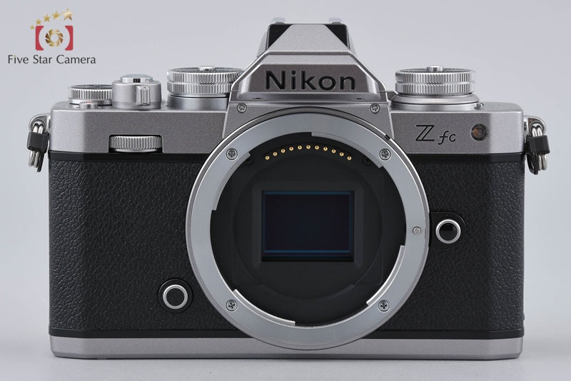 "Count 5,084" Nikon Z fc Silver 20.9 MP Digital Mirrorless Camera 16-50 VR Lens