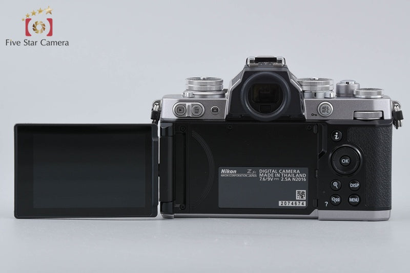 "Count 5,084" Nikon Z fc Silver 20.9 MP Digital Mirrorless Camera 16-50 VR Lens