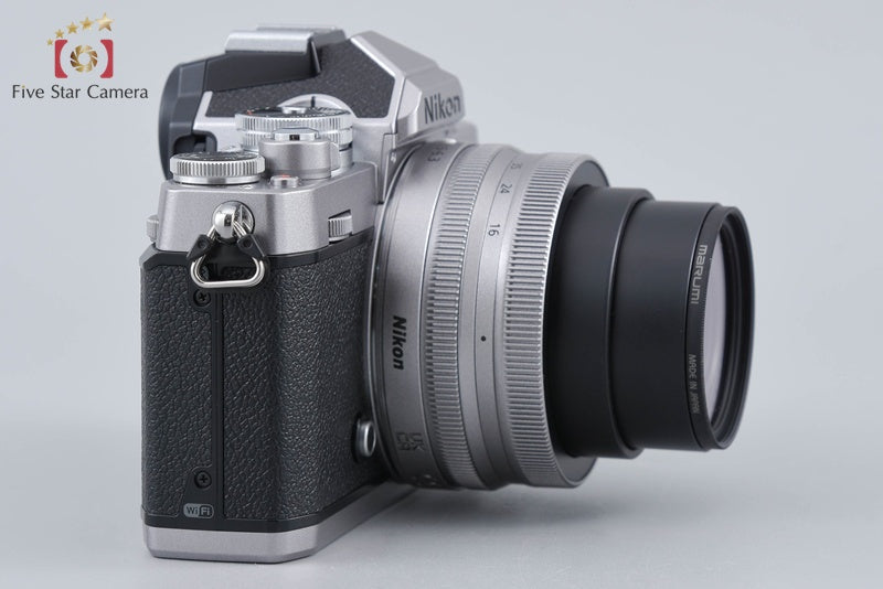 "Count 5,084" Nikon Z fc Silver 20.9 MP Digital Mirrorless Camera 16-50 VR Lens