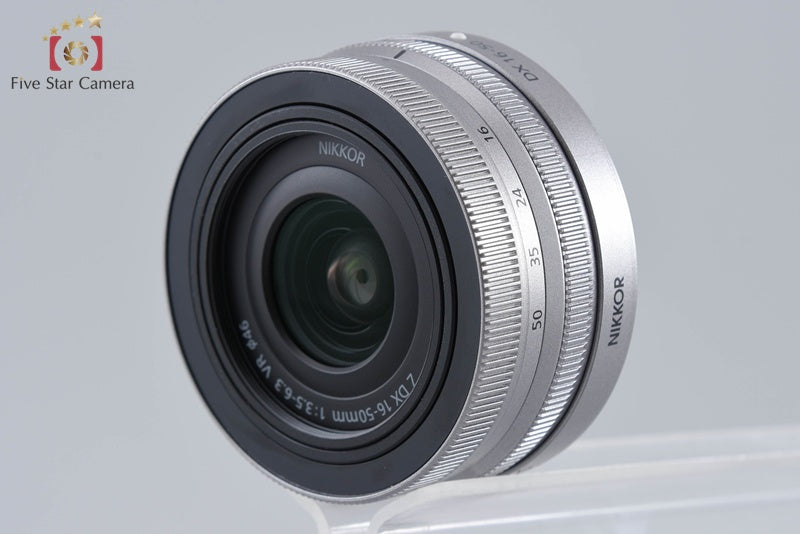 "Count 5,084" Nikon Z fc Silver 20.9 MP Digital Mirrorless Camera 16-50 VR Lens