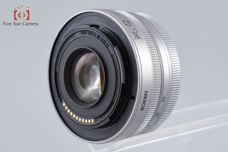 "Count 5,084" Nikon Z fc Silver 20.9 MP Digital Mirrorless Camera 16-50 VR Lens