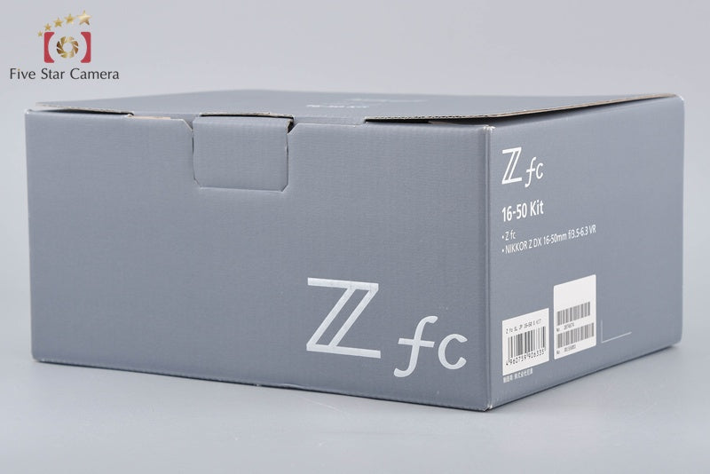 "Count 5,084" Nikon Z fc Silver 20.9 MP Digital Mirrorless Camera 16-50 VR Lens