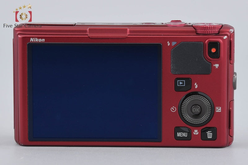 Nikon COOLPIX S9500 Velvet Red 18.1 MP Digital Camera