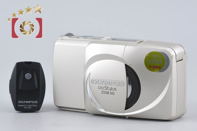 Olympus Stylus Zoom 140 Champagne Gold 35mm Point & Shoot Film Camera