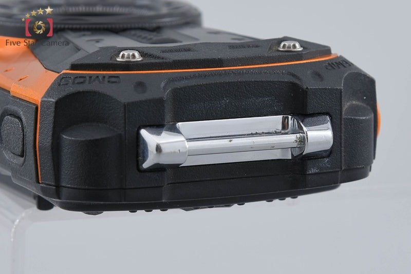 Ricoh PENTAX WG-50 Orange 16.0 MP Waterproof Action Camera