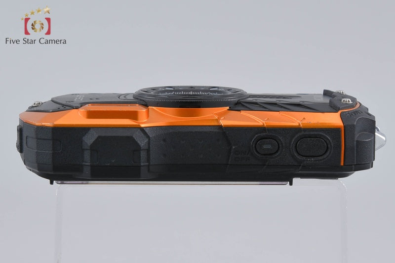 Ricoh PENTAX WG-50 Orange 16.0 MP Waterproof Action Camera