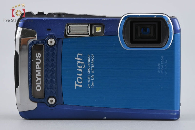 Olympus TOUGH TG-820 Blue 12.0 MP Waterproof Digital Camera