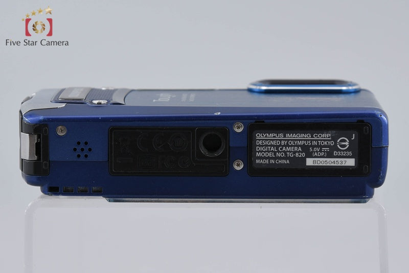 Olympus TOUGH TG-820 Blue 12.0 MP Waterproof Digital Camera