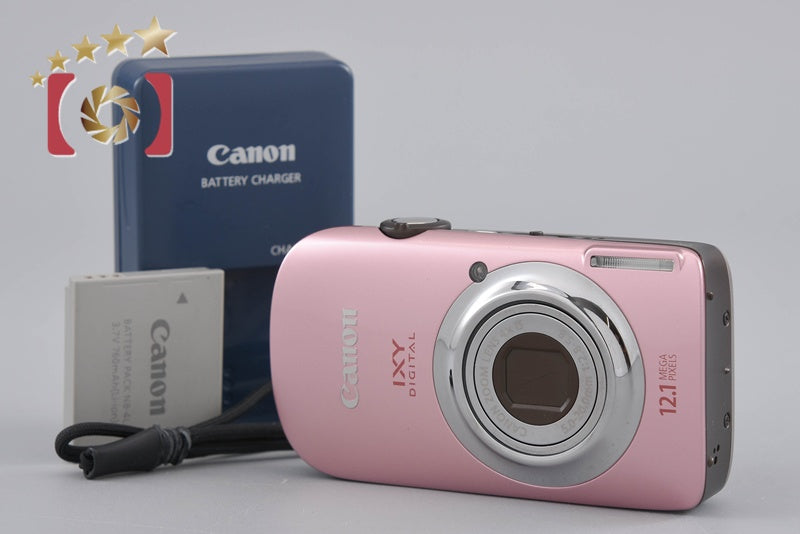 Canon IXY Digital 510 IS Pink 12.1 MP Digital Camera