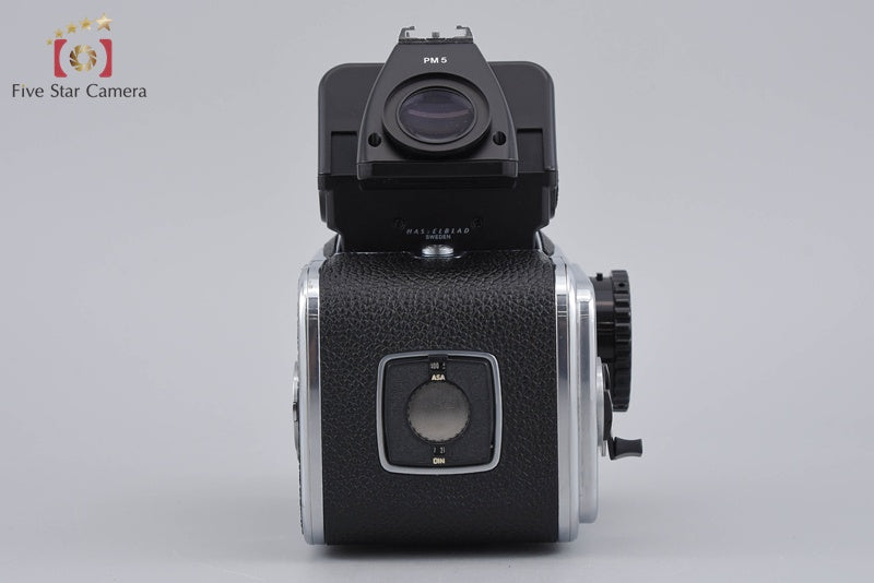 Hasselblad 500C/M Chrome Medium Format SLR Film Camera + PM5 Prism Viewfinder