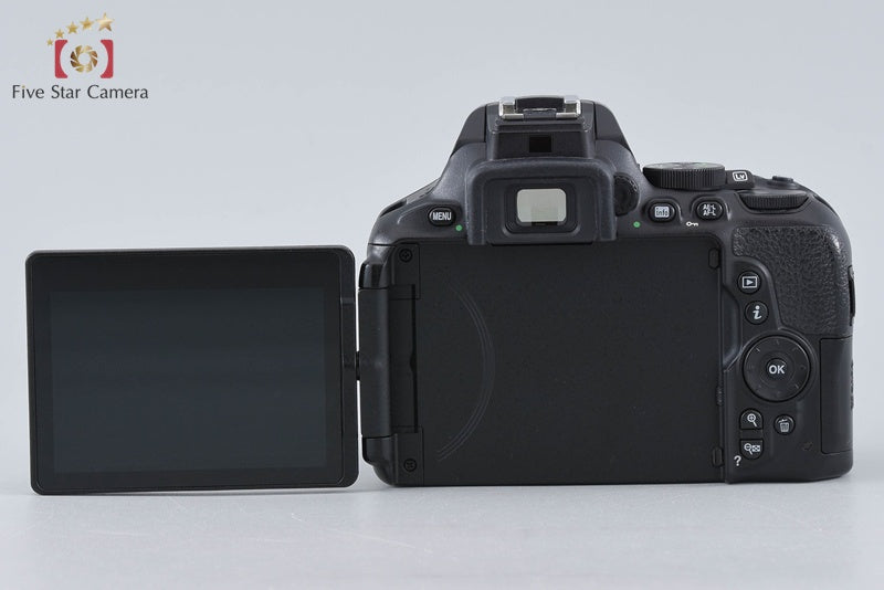 Nikon D5600 24.2 MP SLR Digital Camera 18-55 70-300 VR Lenses w/ Box