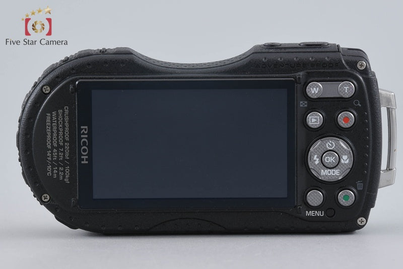 "Count 51" Ricoh PENTAX WG-5 GPS Gunmetal 16.0 MP Waterproof Action Camera