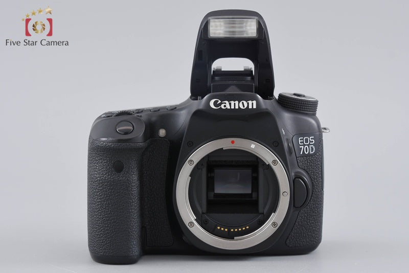 Canon EOS 70D 20.2 MP Digital SLR Camera EF-S 18-55 55-250 Lenses