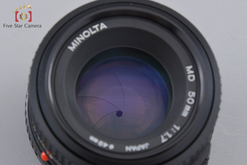 Minolta New MD 50mm f/1.7