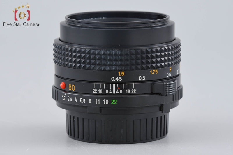 Minolta New MD 50mm f/1.7