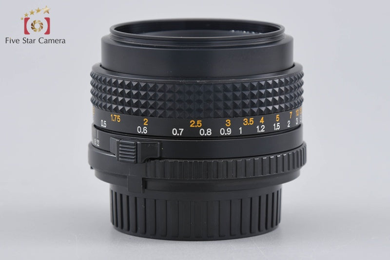 Minolta New MD 50mm f/1.7