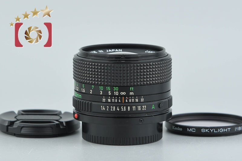Canon New FD 50mm f/1.4
