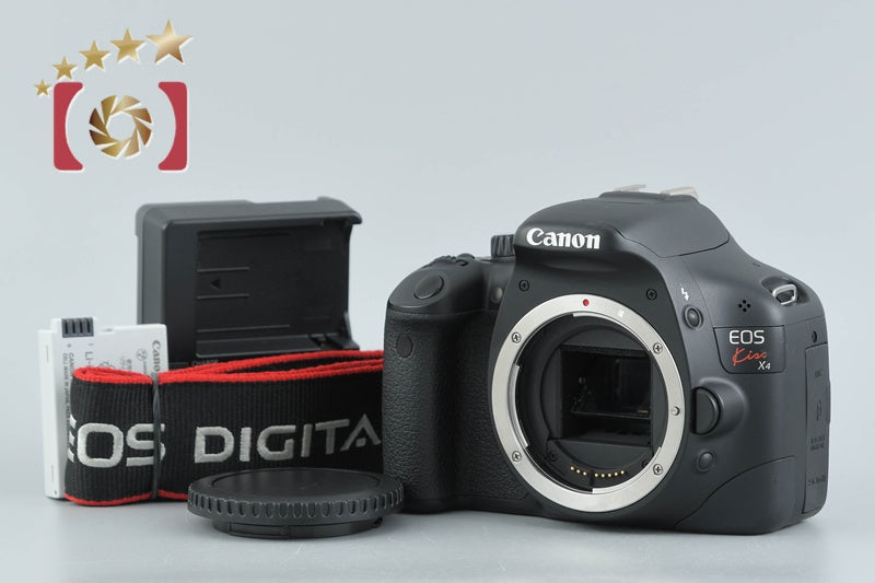"Count 3,178" Canon EOS Kiss X4 / Rebel T2i / 550D 18.0 MP DSLR Camera Body