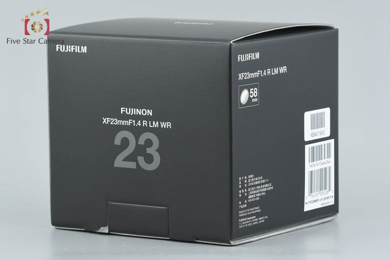 Fujifilm XF 23mm f/1.4 R LM WR ASPHERICAL w/ Box