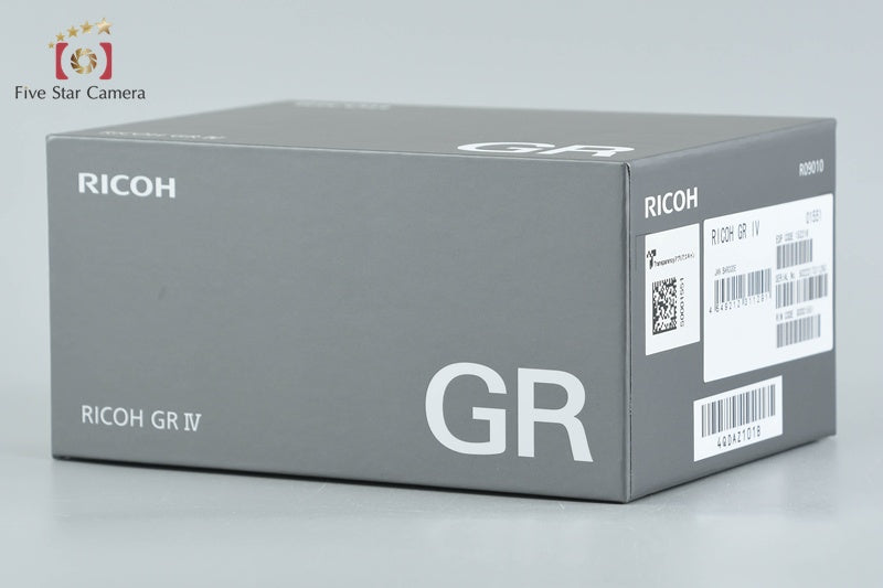 "Shutter count 226" Ricoh GR IV 25.7 MP Digital Camera w/ Box